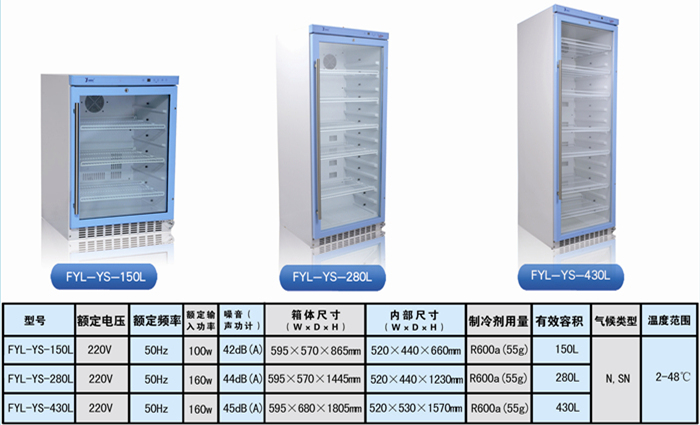 福意聯(lián)藥品恒溫箱 FYL-YS-150L