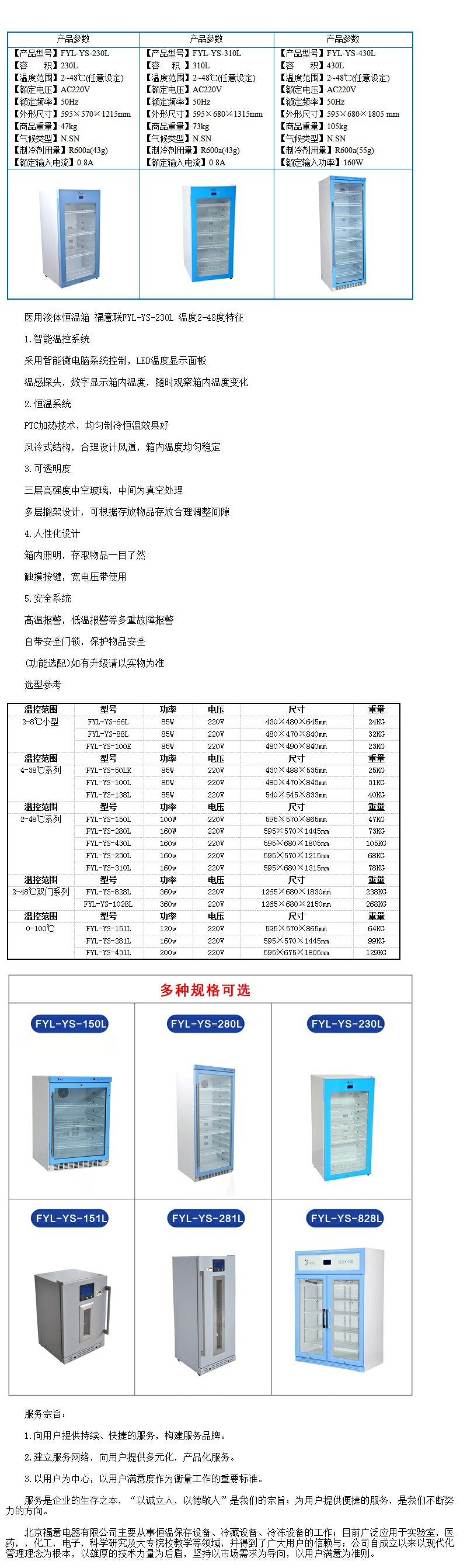 冷藏柜 （2~8℃醫(yī)-用冷藏箱）技術(shù)指導(dǎo)